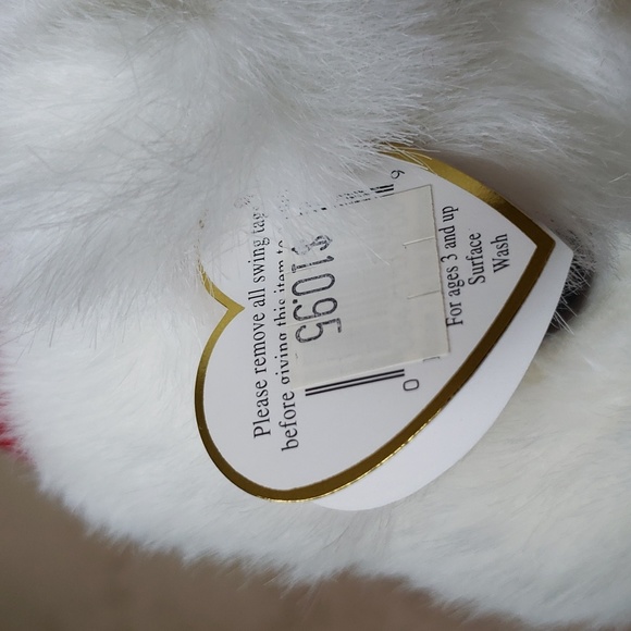 NWT Holiday Bear 🐻 Ty Vintage Classic Plush 🐻 5700 Collectible Toy PVC pellets - Picture 6 of 10